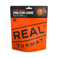 Real Turmat chili con carne package on a white background