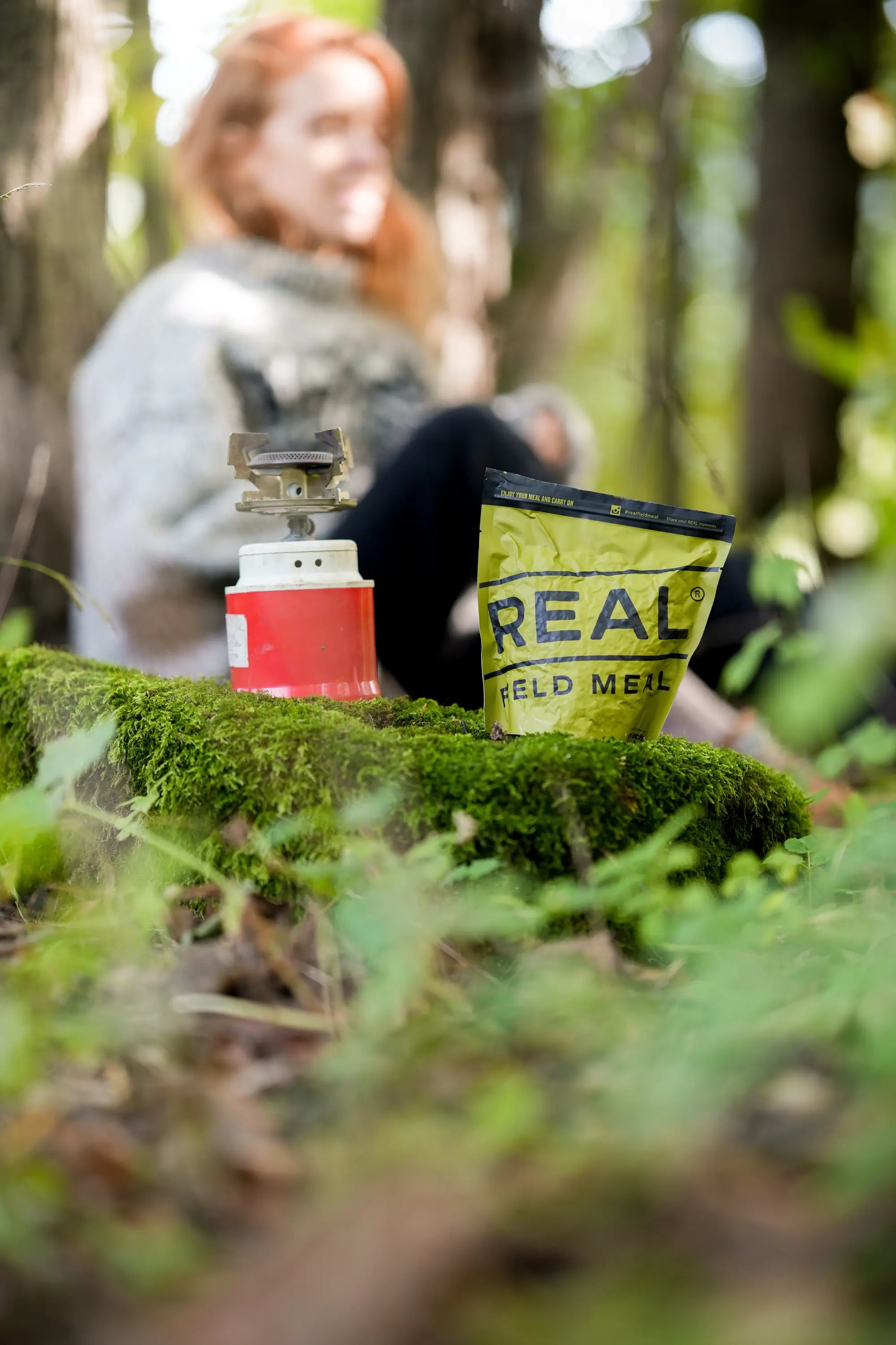 REAL Field Meal Kuskus z Soczewicą i Szpinakiem
