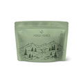 Green package with 'Food Force' branding and mountain design on a white background