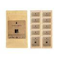 Turkawka drip bag coffee packaging including a large brown bag and multiple smaller packages on a white background