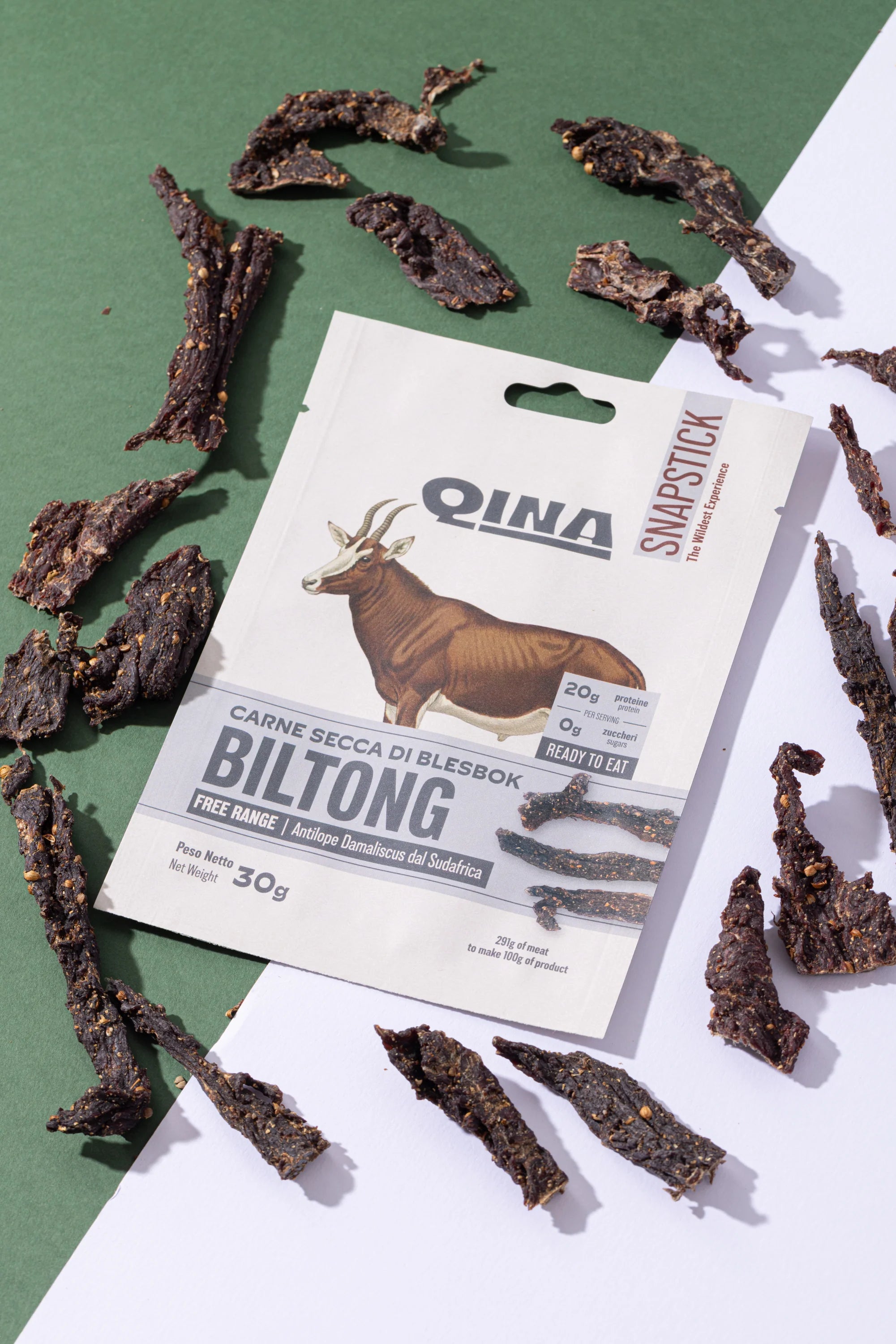 QINA Blesbok Snapstick Biltong
