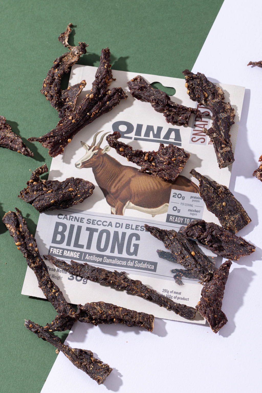 QINA Blesbok Snapstick Biltong